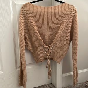Tan Sweater